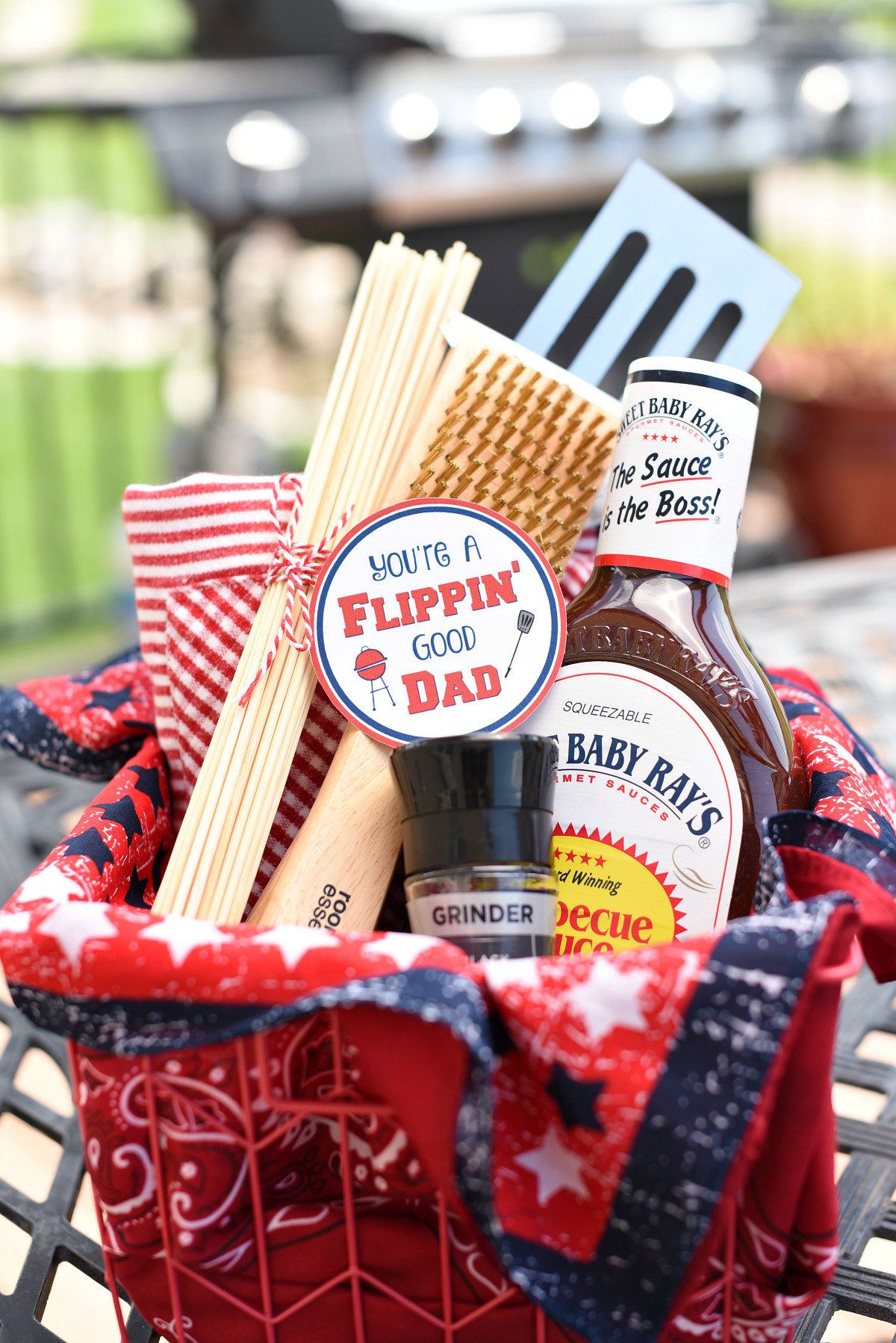 Great First Father'S Day Gift Ideas
 Funny Dad Gifts Flippin Good Dad BBQ Basket