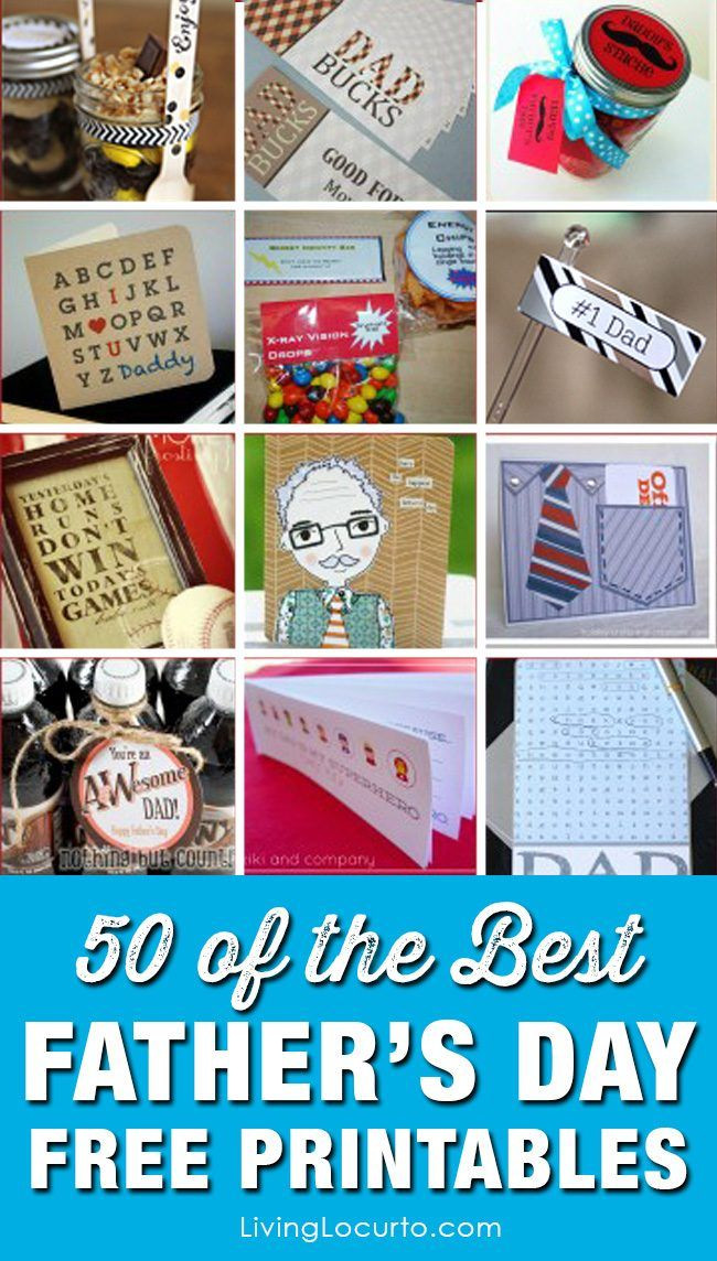 Great First Father'S Day Gift Ideas
 50 Father s Day Free Printables