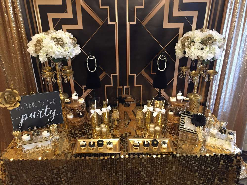 Great Gatsby Birthday Party
 Great Gatsby Birthday Party Ideas 1 of 22