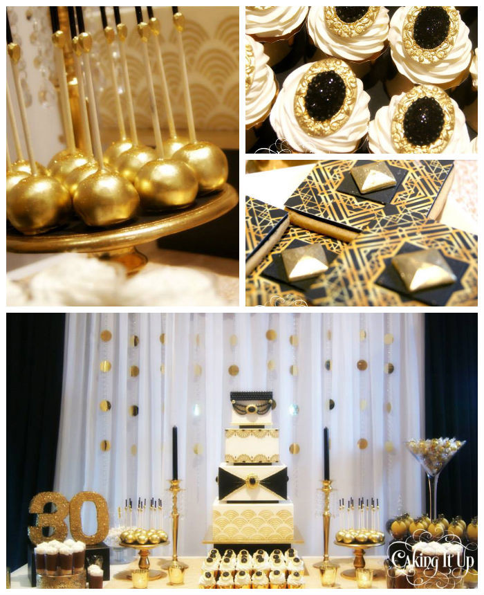 Great Gatsby Birthday Party
 Kara s Party Ideas Great Gatsby Themed Thirtieth Birthday