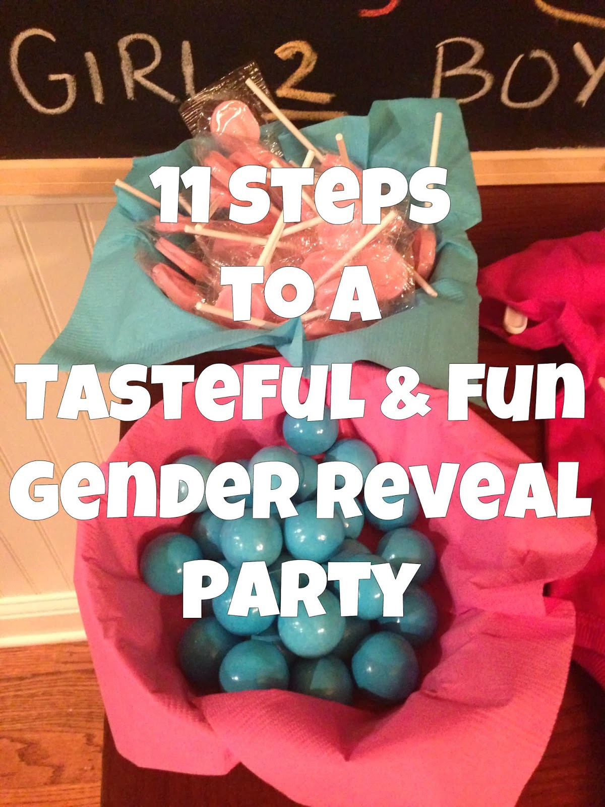 Great Gender Reveal Party Ideas
 Mother to Kings 11 Steps to a Tasteful & Fun Gender