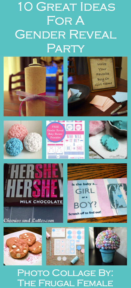Great Gender Reveal Party Ideas
 10 Great Gender Reveal Party Ideas The Frugal Female