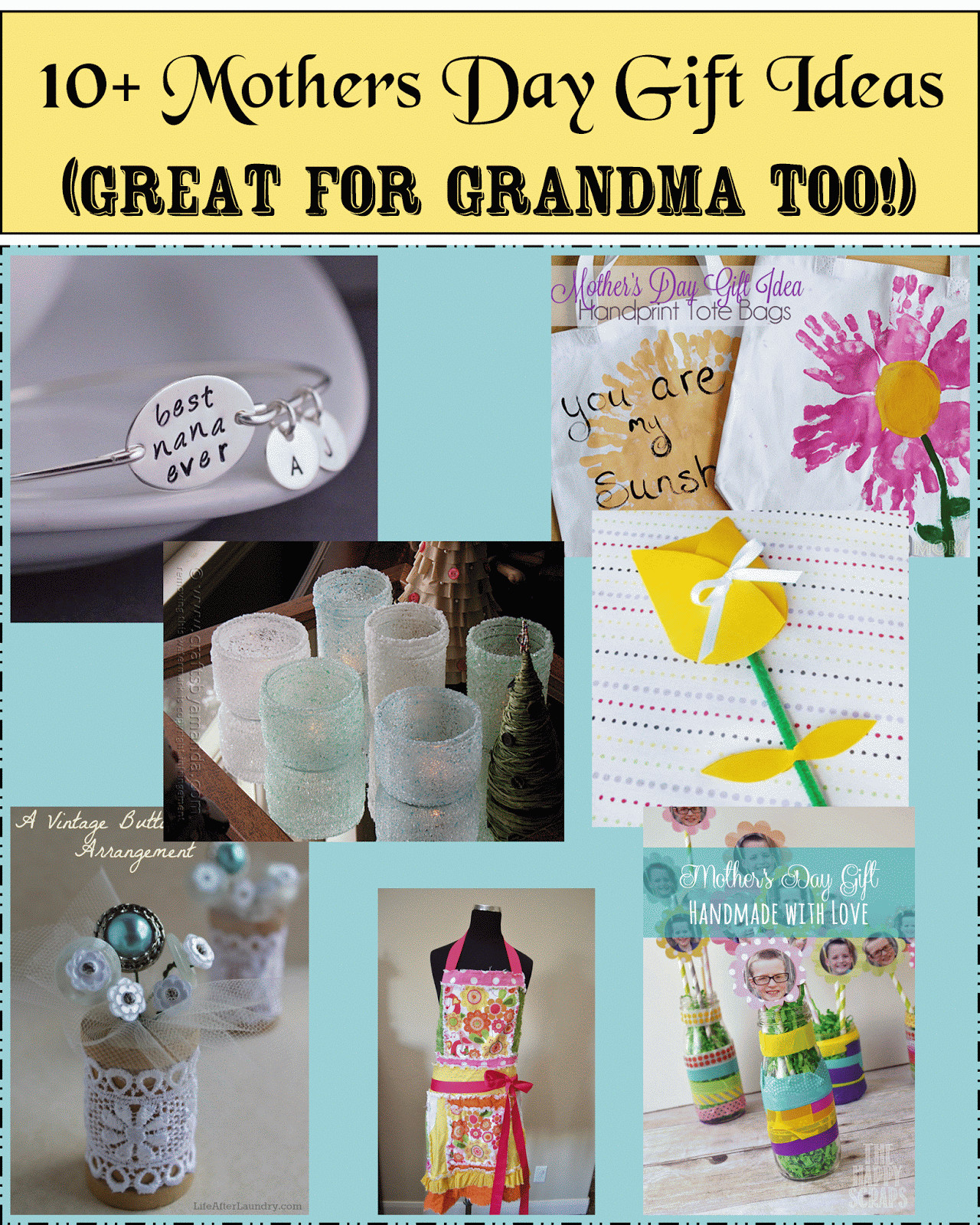 Great Gift Ideas For Mothers
 Make a button flower arrangement