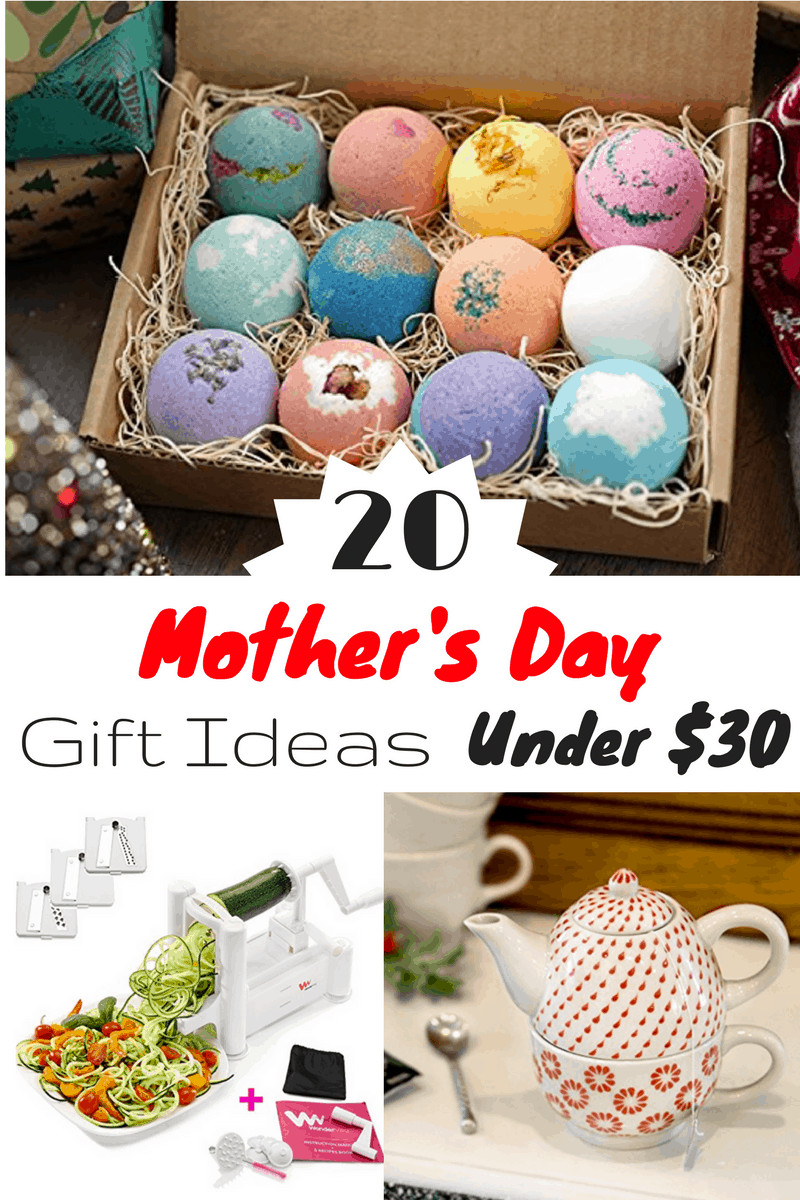 Great Gift Ideas For Mothers
 Top 20 Mother’s Day Gift Ideas Under $30 Slick Housewives