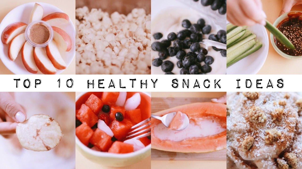 Great Healthy Snacks
 Top 10 Healthy Quick Easy Snack Ideas VEGAN 🍌🍎 nuyu