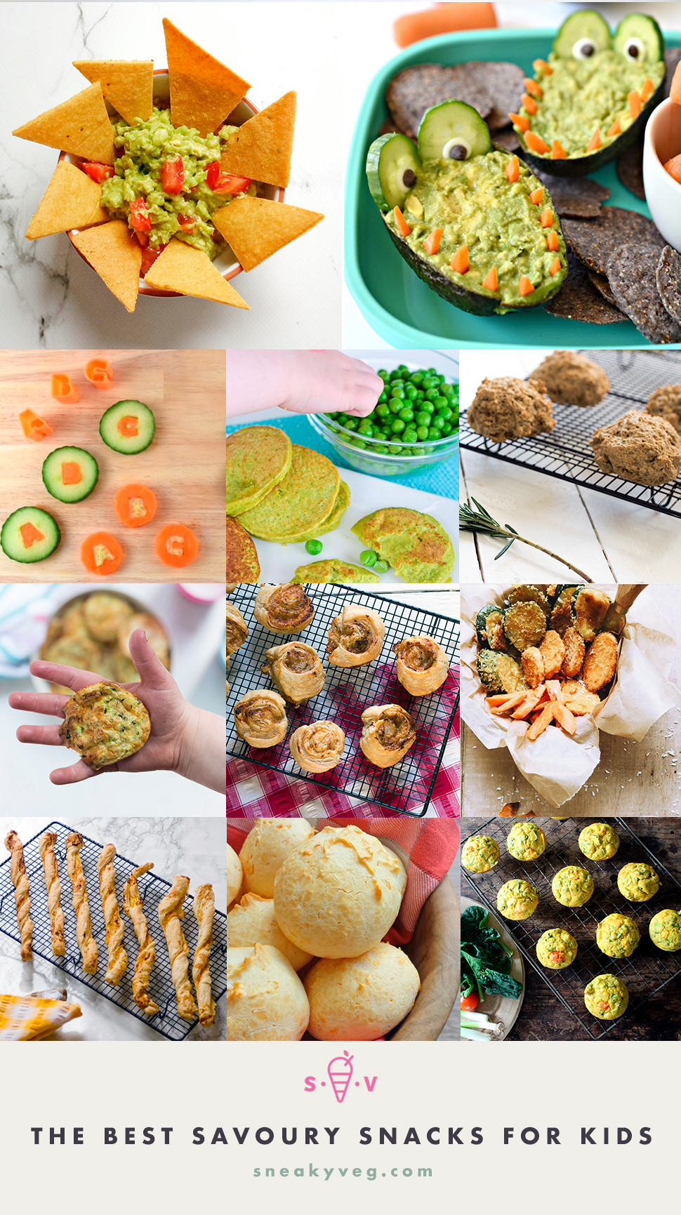 Great Healthy Snacks
 The best healthy savoury snacks for kids