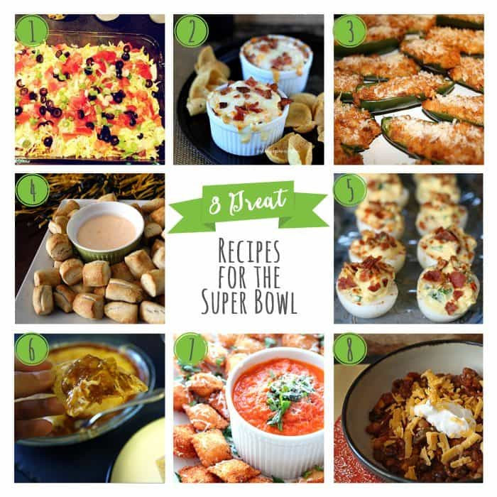 Great Super Bowl Recipes
 8 Recipes for the Super Bowl