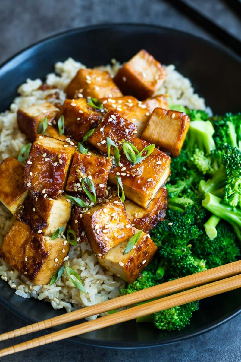 Great Tofu Recipes
 Honey Garlic Tofu Recipe Peas and Crayons