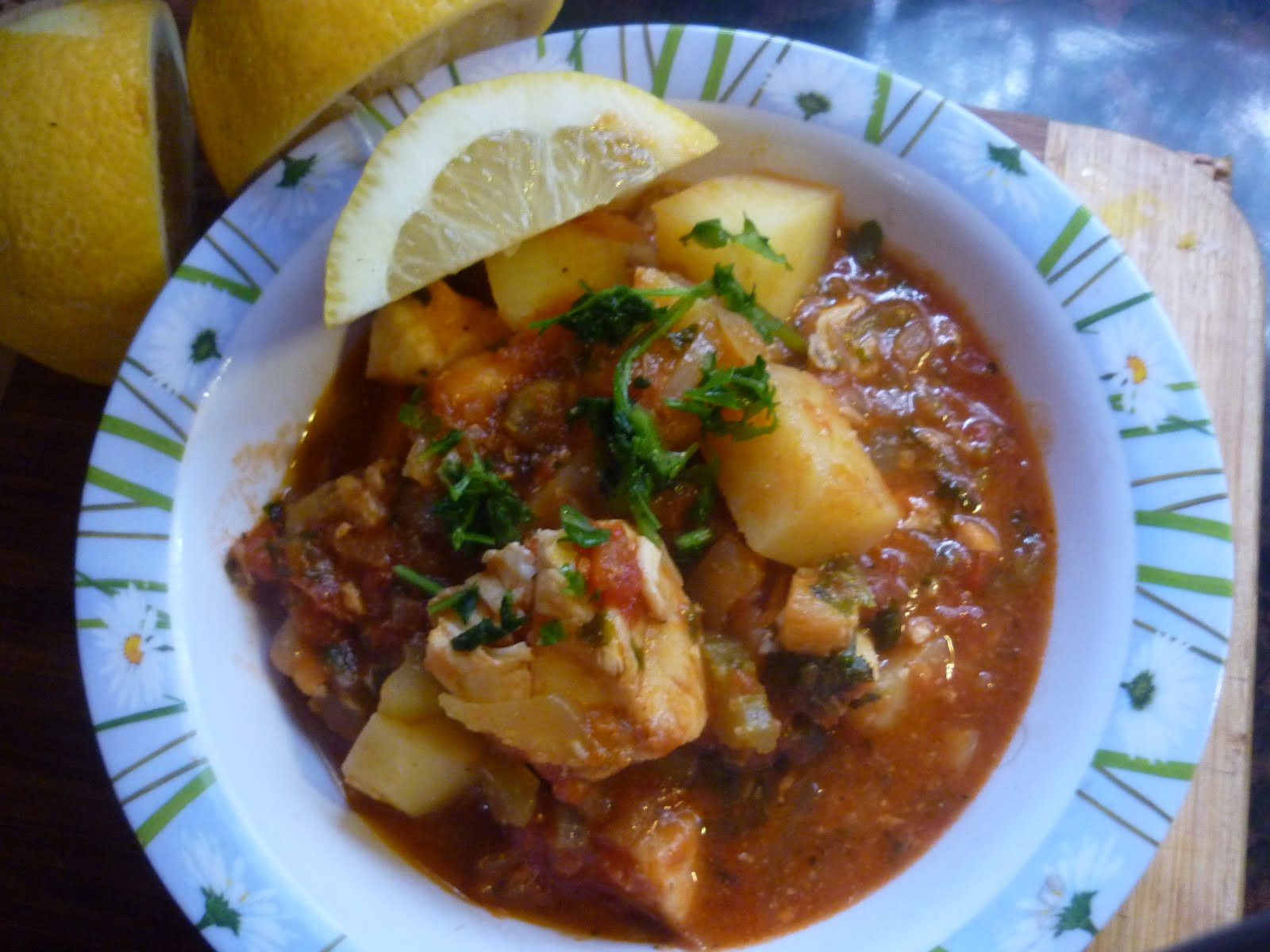 Greek Fish Stew
 My Caravan Rules Kakavia or greek fish stew