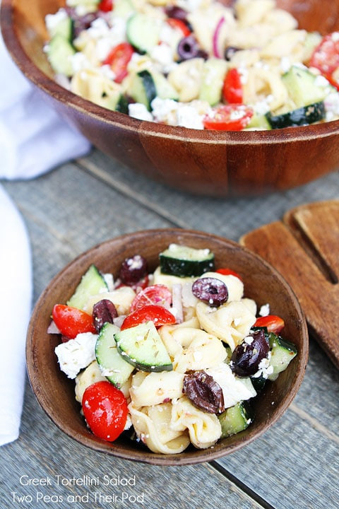 Greek Tortellini Pasta Salad
 Greek Tortellini Salad Recipe