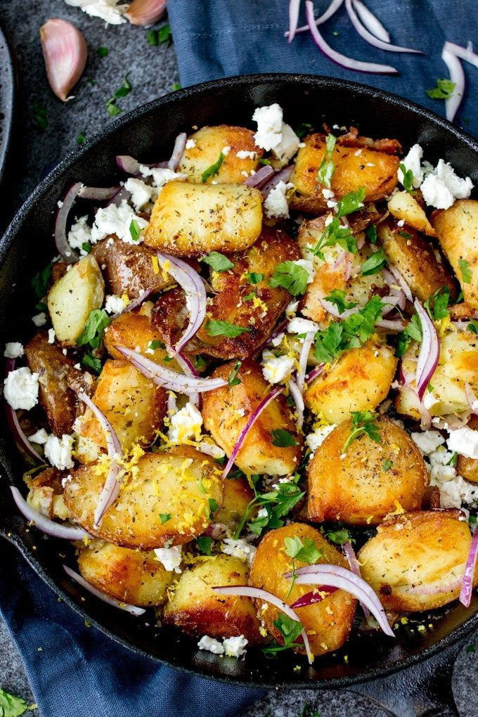 Greek Vegetables Side Dishes
 This Greek Potato Hash works as a great side dish for BBQs