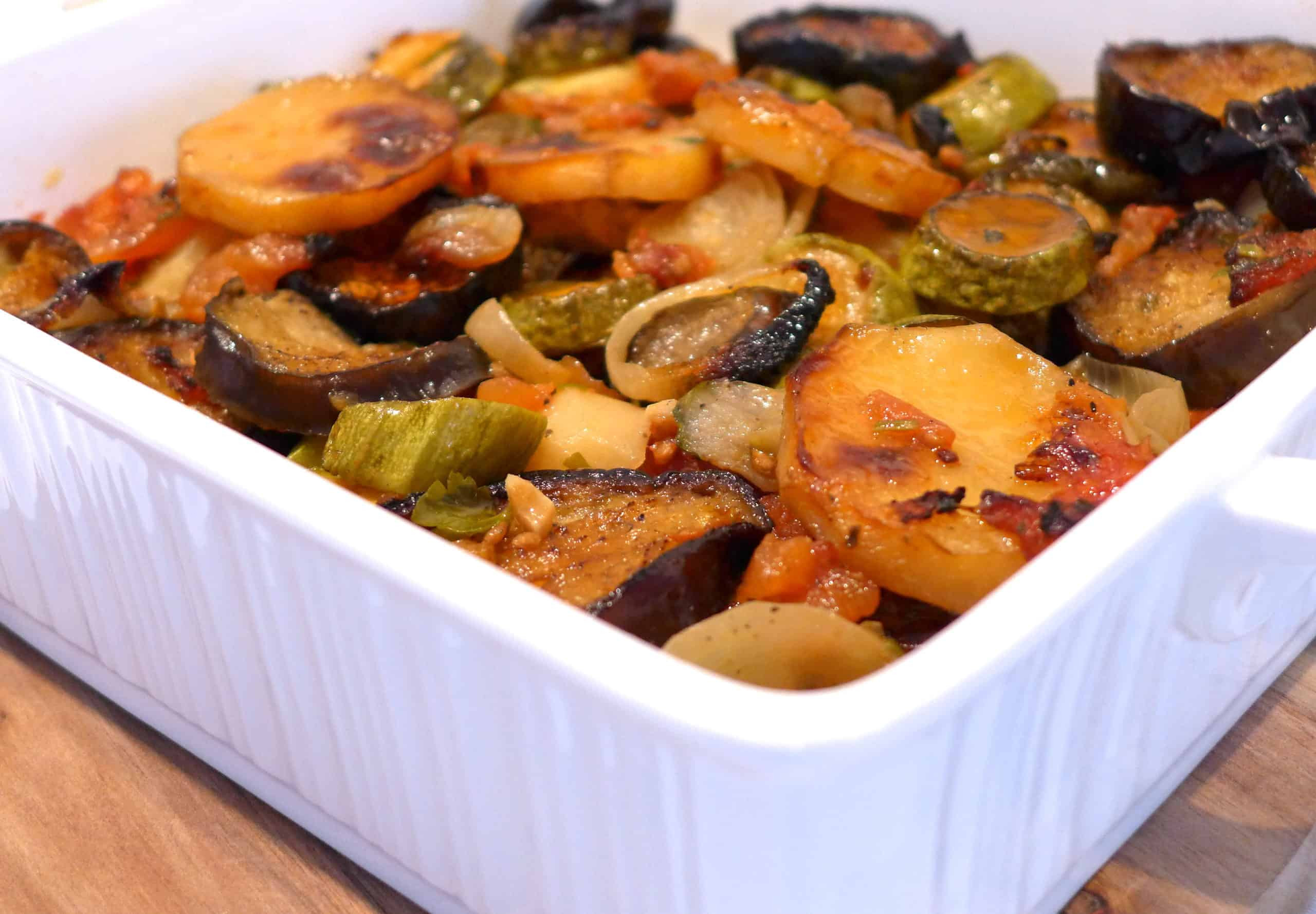 Greek Vegetables Side Dishes
 Delicious Briam recipe Greek mixed Roasted Ve ables