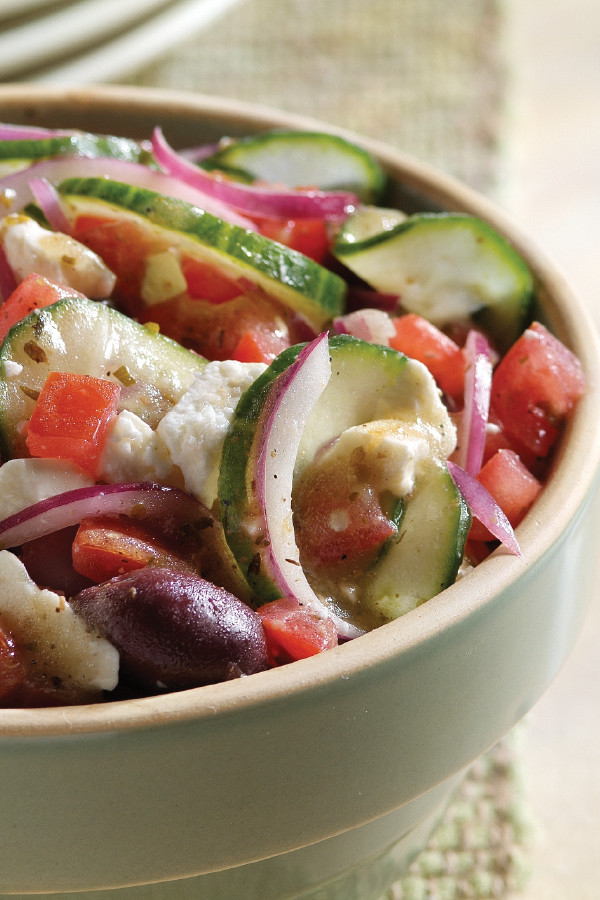 Greek Vegetables Side Dishes
 Greek Ve able Salad Recipe With images