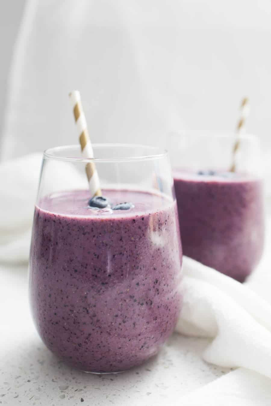 Greek Yogurt Smoothies
 Blueberry Greek Yogurt Smoothie