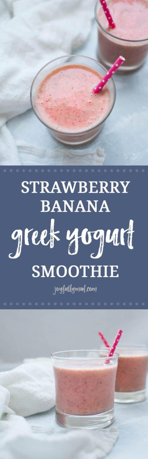 Greek Yogurt Smoothies
 Easy Smoothie Recipe Strawberry & Banana Greek Yogurt
