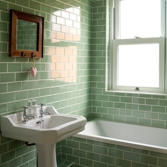 Green Bathroom Tiles
 Attractive Green Bathrooms