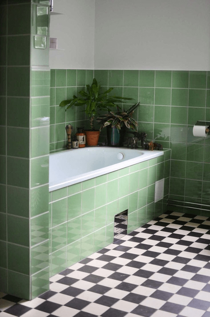 Green Bathroom Tiles
 Top 8 Bathroom Tile Ideas Green