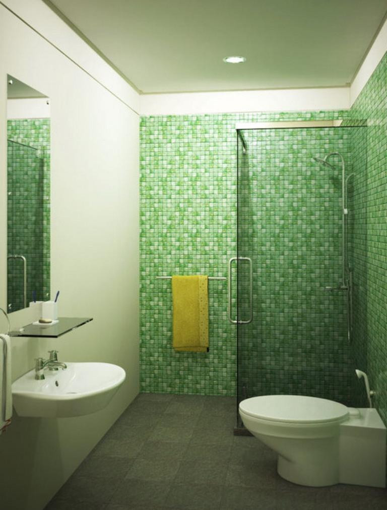 Green Bathroom Tiles
 Refreshing Green Bathroom Design Ideas Rilane