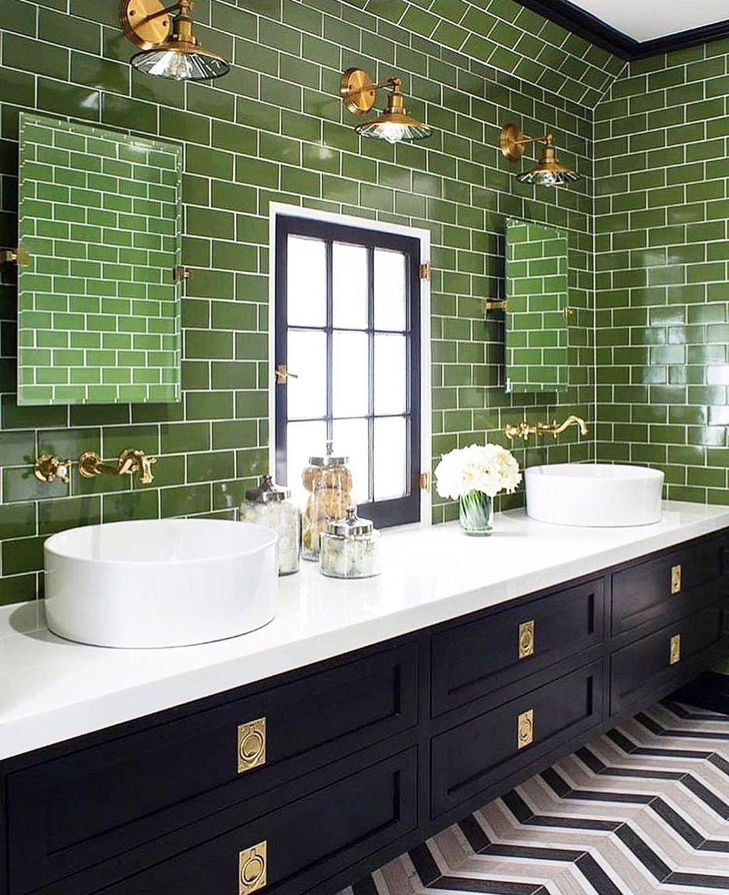 Green Bathroom Tiles
 45 Stylish Emerald Green Bathroom Tile Designs Ideas