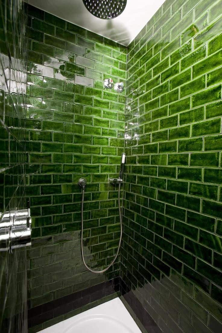 Green Bathroom Tiles
 7 Ways to Create Green Color Interior Design