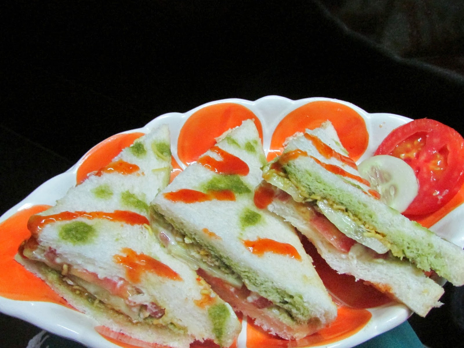 Green Chutney For Sandwich
 Sujana s kitchenette Cheese Sandwich with green chutney