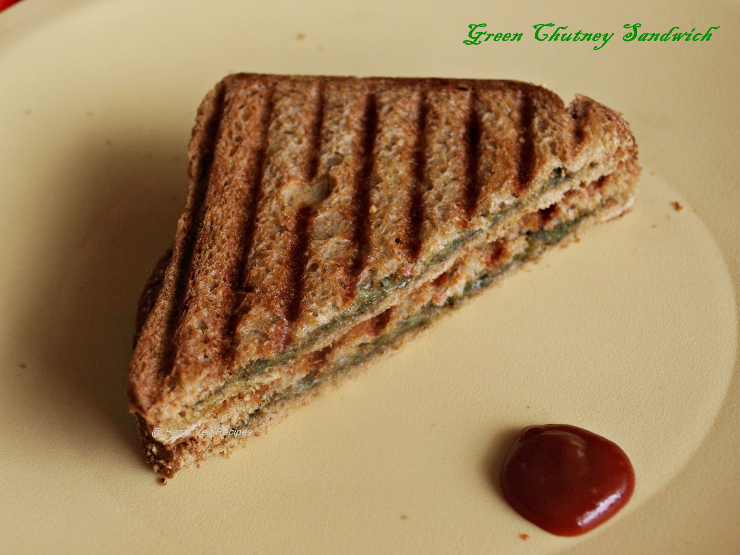 Green Chutney For Sandwich
 Green Chutney Sandwich Ve arian Recipes