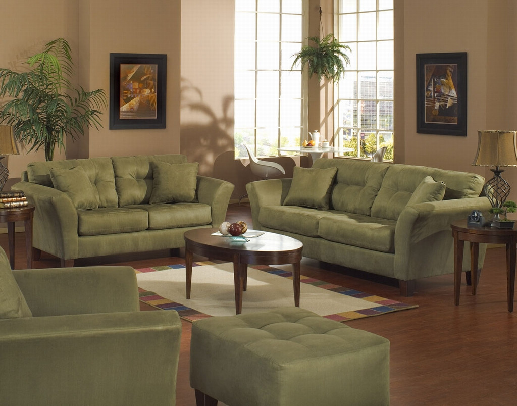 Green Living Room Chairs
 Green Sofa Style