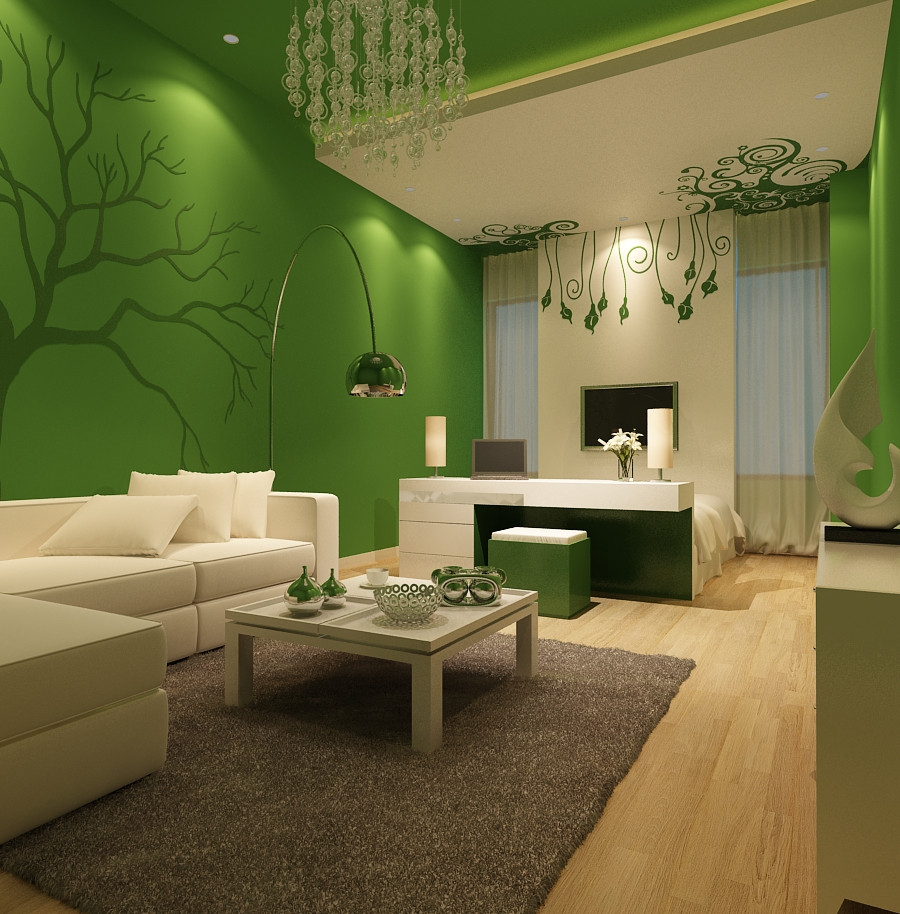 Green Paint For Living Room
 Green Living Room Ideas in East Hampton New York