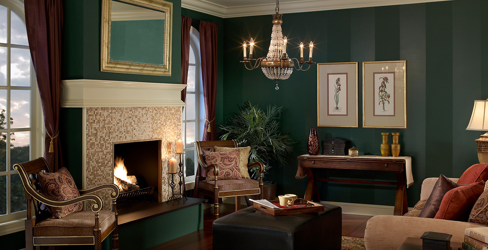 Green Paint For Living Room
 Green Living Room Ideas and Inspirational Paint Colors