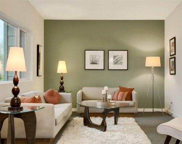 Green Paint For Living Room
 Painting your living room walls