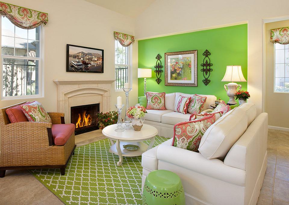 Green Paint For Living Room
 Green Living Room Ideas