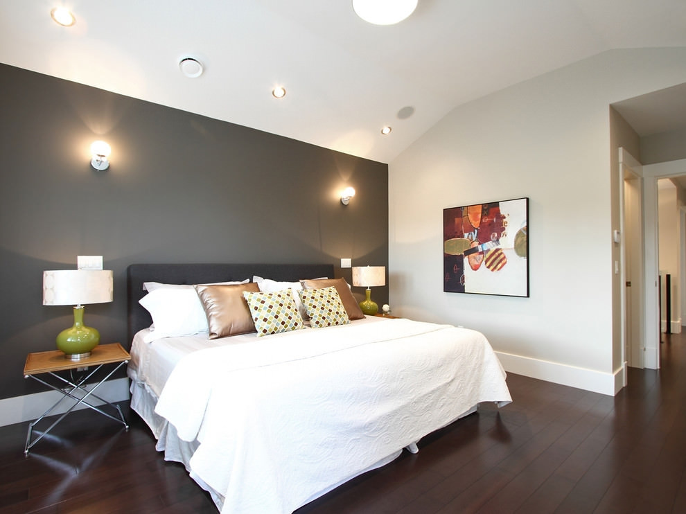 Grey Bedroom Paint
 25 Accent Wall Paint Designs Decor Ideas