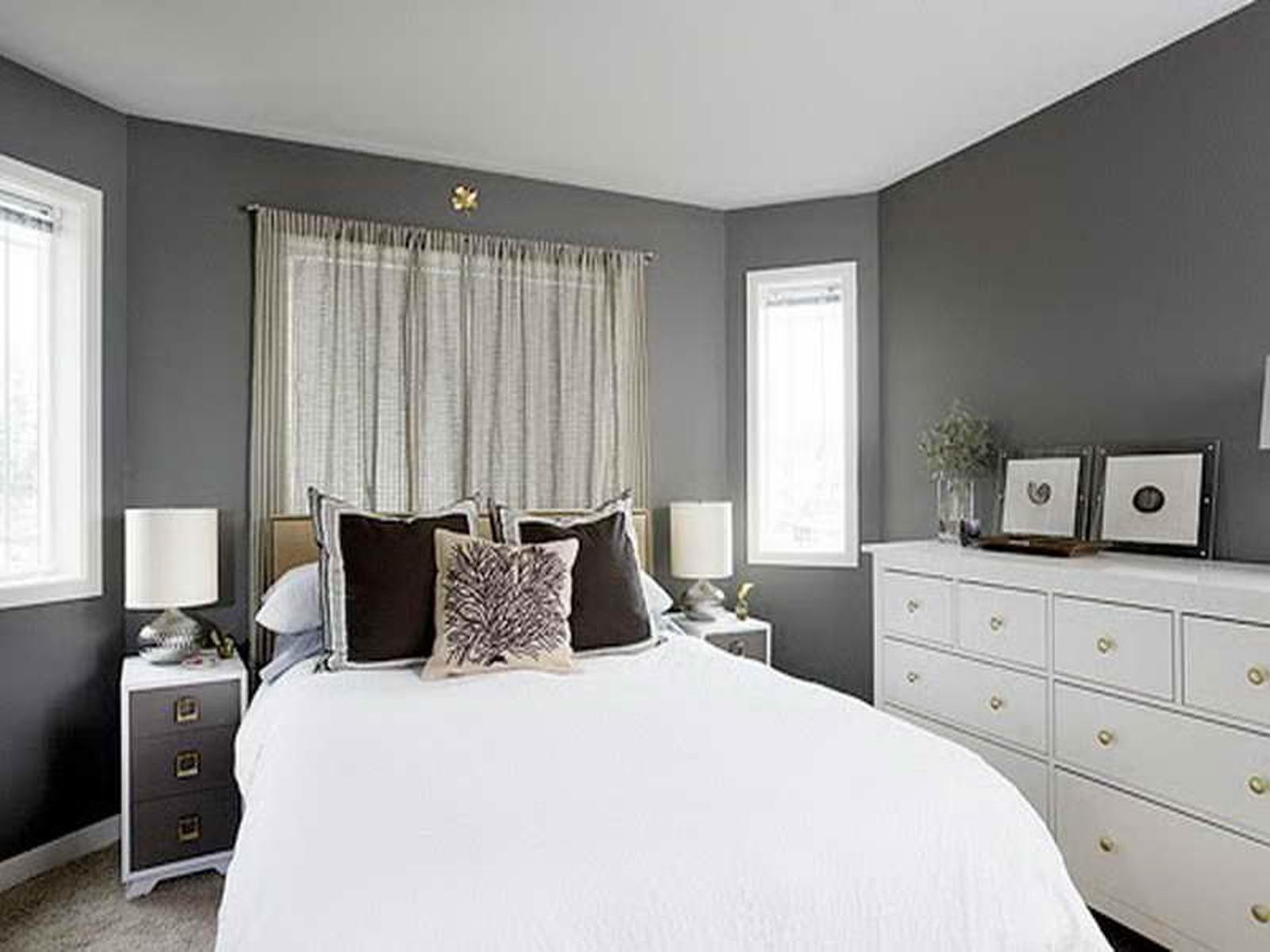 Grey Bedroom Paint
 Grey Paint Colors for Modern and Minimalist Home MidCityEast