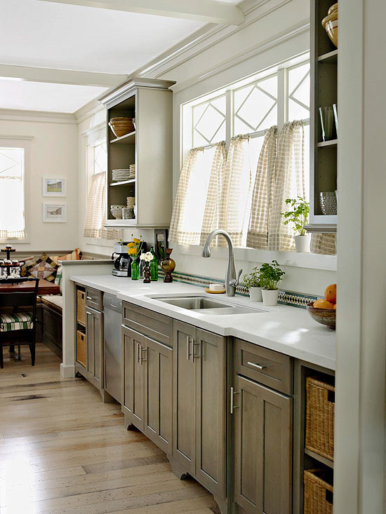 Grey Cabinets Kitchen
 Gray Kitchen Cabinets