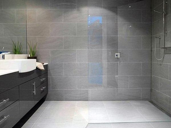 Grey Tile Bathroom Ideas
 Top 60 Best Grey Bathroom Tile Ideas Neutral Interior