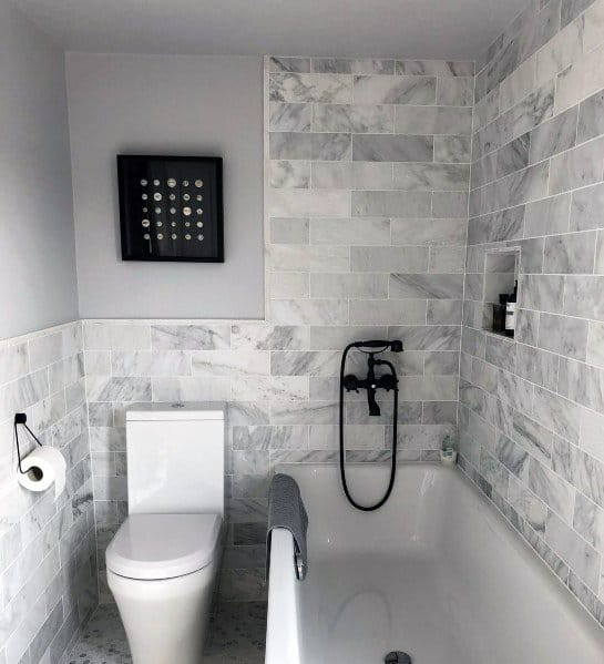 Grey Tile Bathroom Ideas
 Top 60 Best Grey Bathroom Tile Ideas Neutral Interior