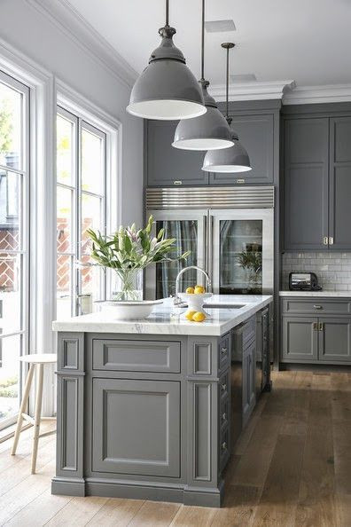 Grey White Kitchen
 66 Gray Kitchen Design Ideas Decoholic