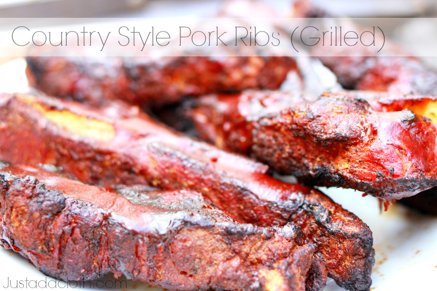 Grilled Bone In Country Style Pork Ribs
 Country Style Pork Ribs Grilled • Just Add Cloth
