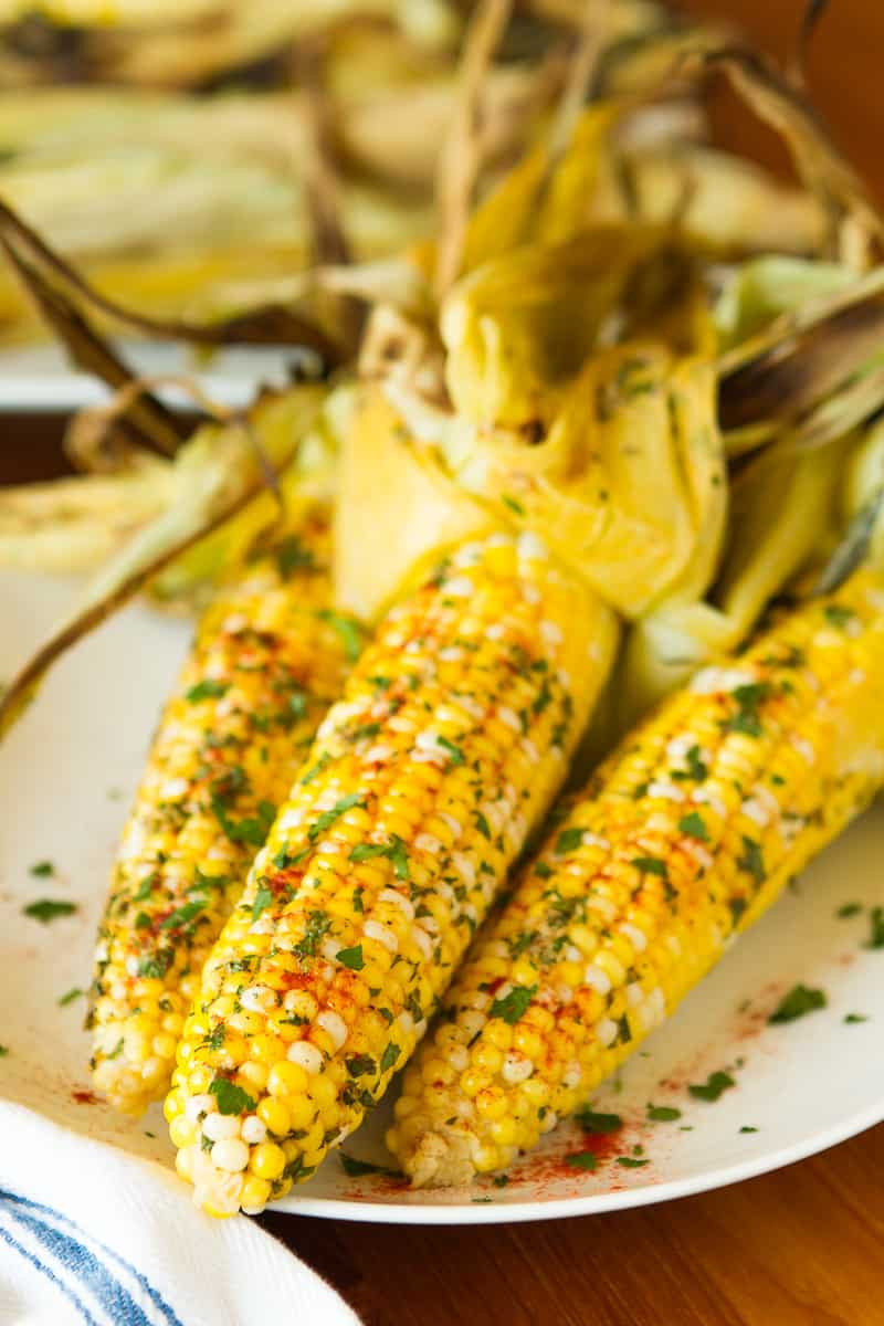 Grilled Corn In Foil
 Spicy Horseradish Grilled Corn The Cob