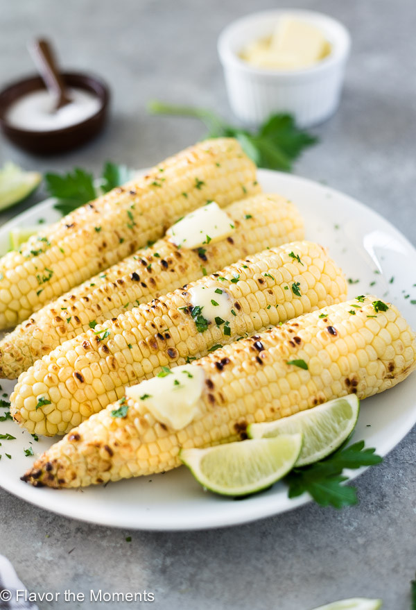 Grilled Corn In Foil
 Easy Grilled Corn on the Cob Flavor the Moments