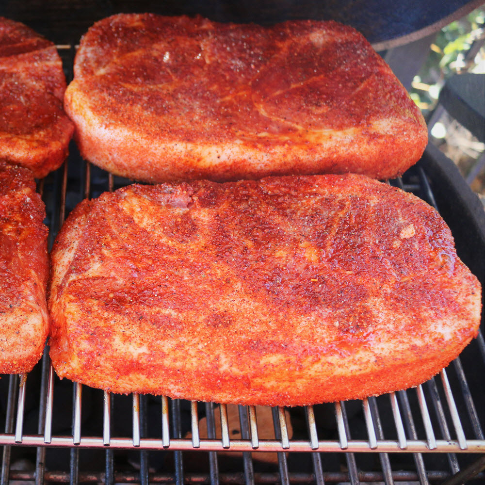 Grilled Pork Shoulder
 Grilled Pork Butt Steaks