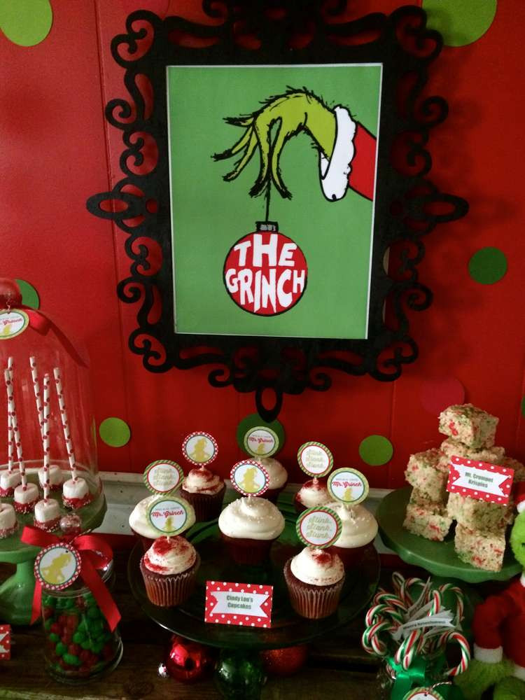 Grinch Christmas Party Ideas
 The Grinch Christmas Holiday Party Ideas