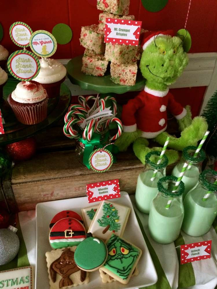 Grinch Christmas Party Ideas
 The Grinch Christmas Holiday Party Ideas