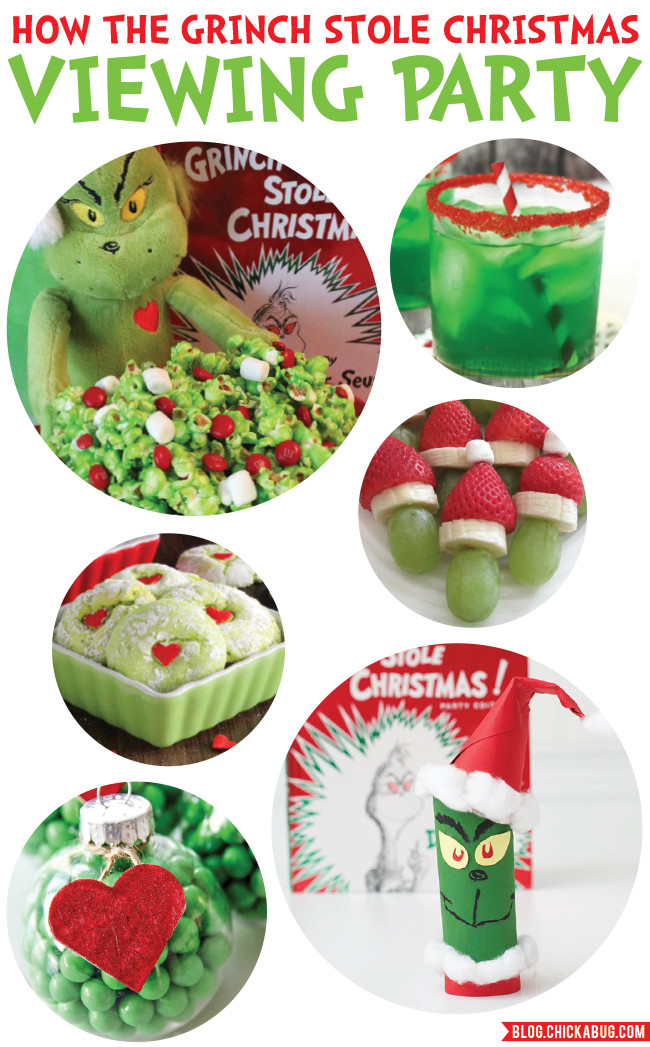 Grinch Christmas Party Ideas
 Grinch Viewing Party Ideas