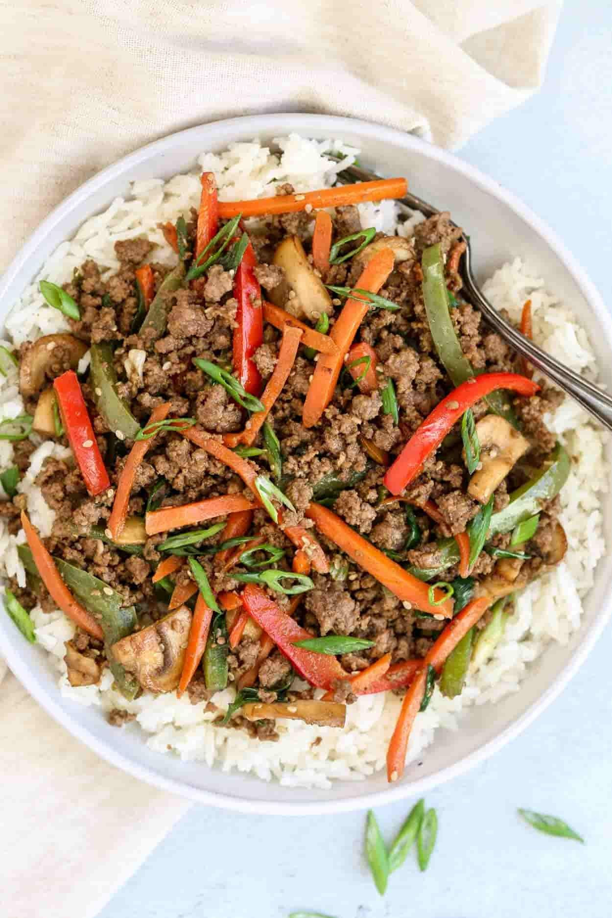 Ground Beef And Vegetable Stir Fry
 The best recipe for beef stir fry Ground beef sautéed