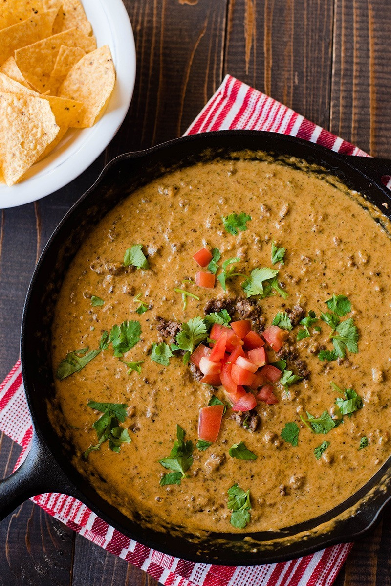 Ground Beef Dip Recipe
 Queso Dip With Ground Beef • A Sweet Pea Chef