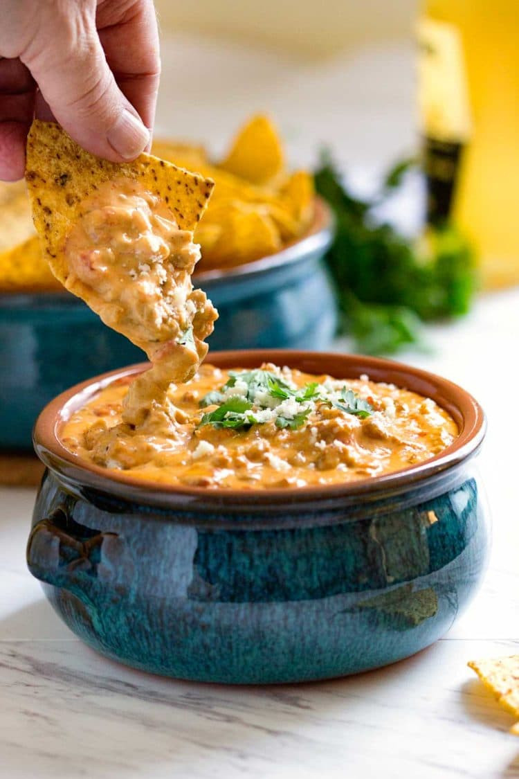Ground Beef Dip Recipe
 Beef Queso Dip keviniscooking