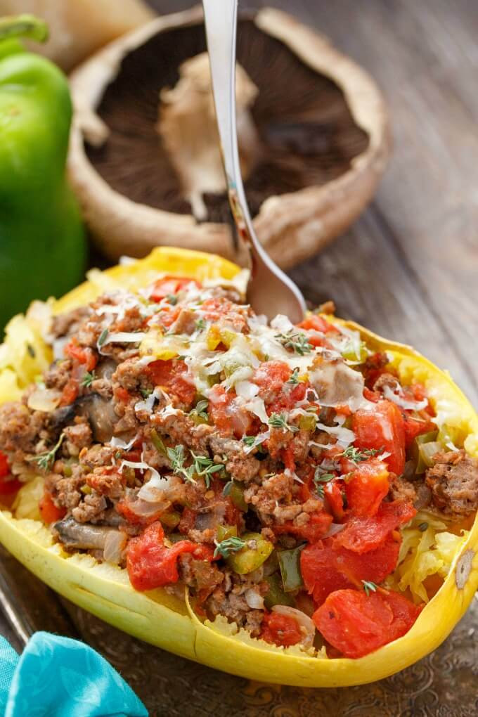 Ground Beef Stuffing Recipe
 Stuffed Spaghetti Squash with Tomato and Ground Beef The
