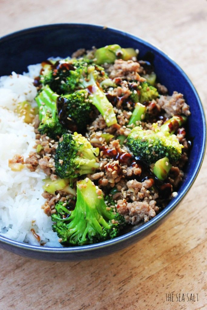 Ground Turkey And Broccoli Recipes
 Spicy Hoisin Turkey and Broccoli Stir Fry – The Sea Salt