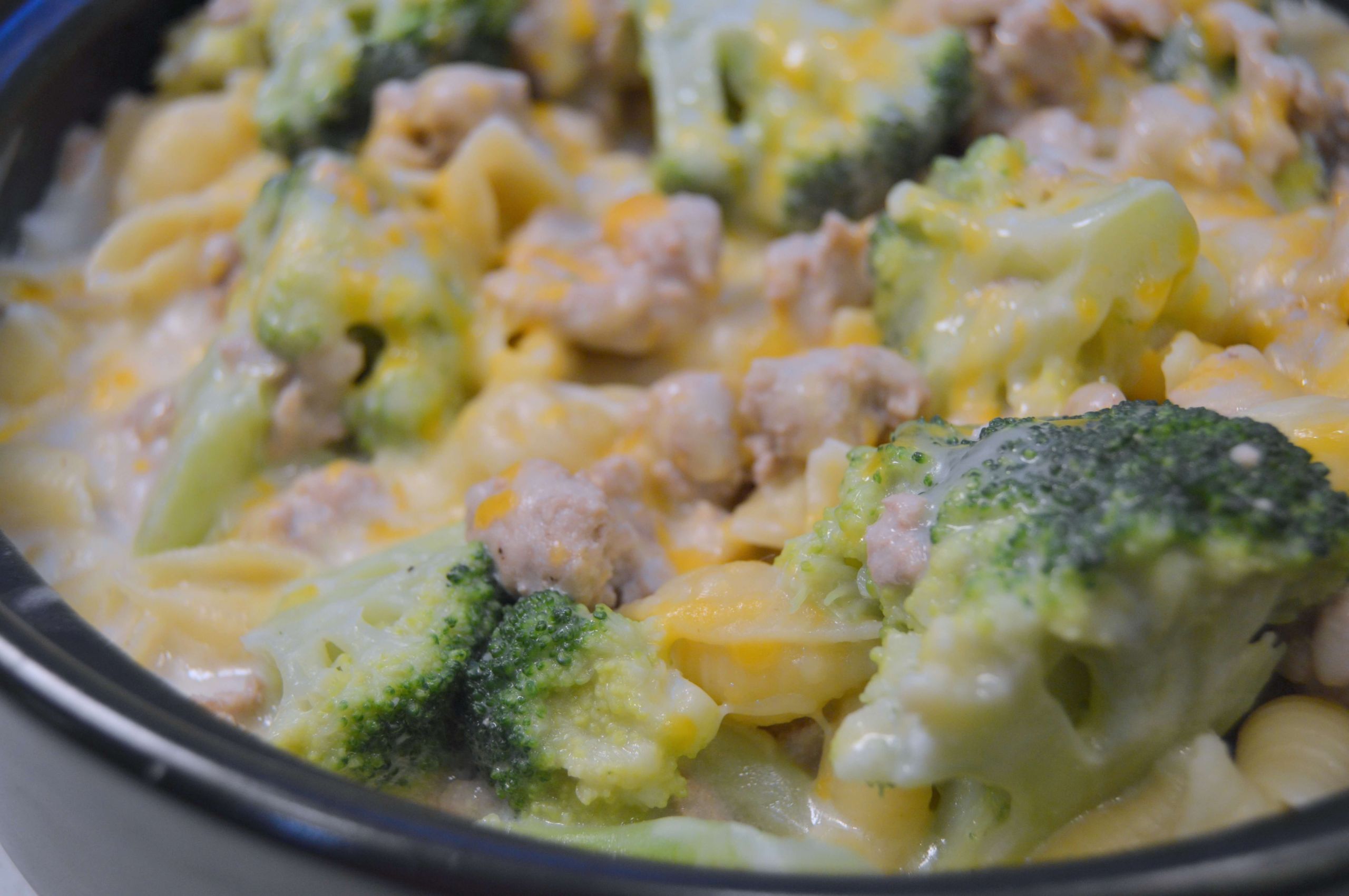 Ground Turkey And Broccoli Recipes
 e Pot Cheesy Shells with Ground Turkey and Broccoli